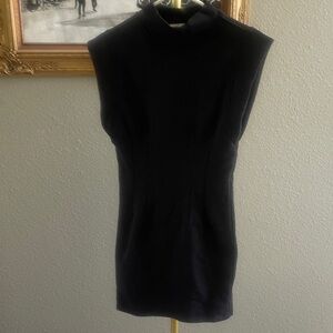 Rebecca Minkoff Elegant Black Sleeveless Mini Dress